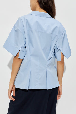 JIL SANDER light blue Short-sleeve shirt 4