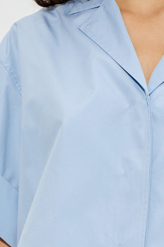 JIL SANDER light blue Short-sleeve shirt 5