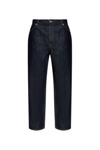 JIL SANDER NAVY BLUE Straight-leg jeans 1