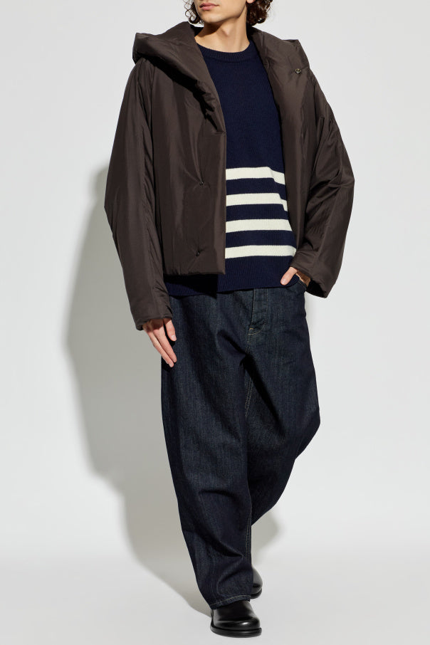 JIL SANDER NAVY BLUE Straight-leg jeans 2