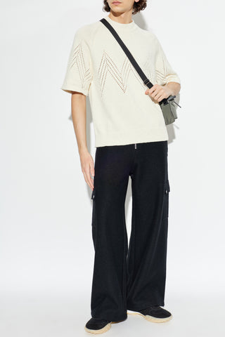 JIL SANDER cream Cotton T-shirt 2