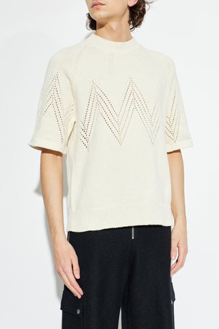 JIL SANDER cream Cotton T-shirt 3