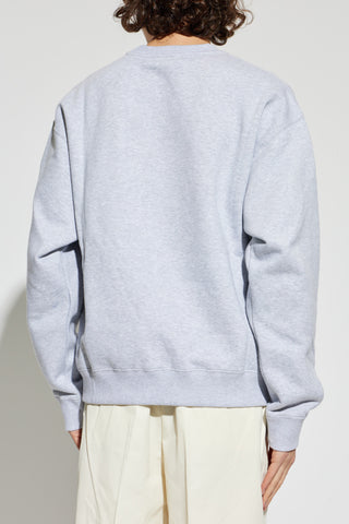 JIL SANDER GREY Sweatshirt with logo 4