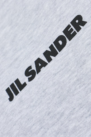 JIL SANDER GREY Sweatshirt with logo 5
