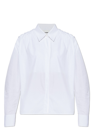 JIL SANDER WHITE Cotton shirt 1