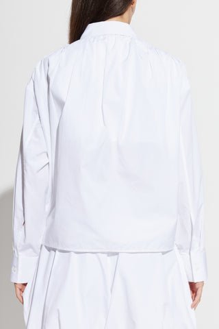 JIL SANDER WHITE Cotton shirt 4