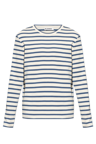 JIL SANDER+ cream Long sleeve T-shirt 1