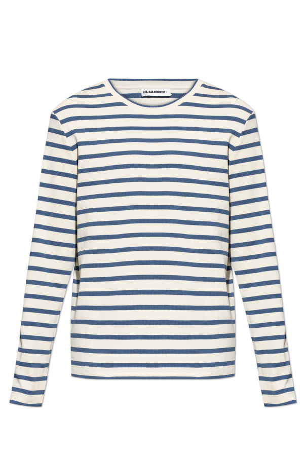 JIL SANDER+ cream Long sleeve T-shirt 1