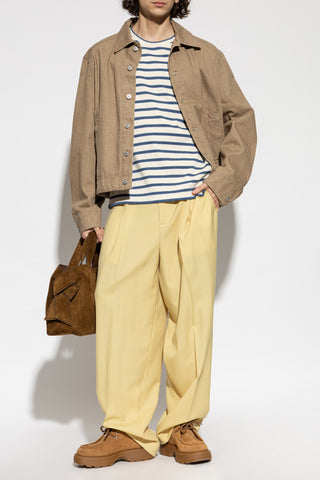 JIL SANDER+ cream Long sleeve T-shirt 2