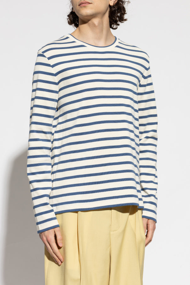 JIL SANDER+ cream Long sleeve T-shirt 3