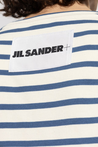 JIL SANDER+ cream Long sleeve T-shirt 5