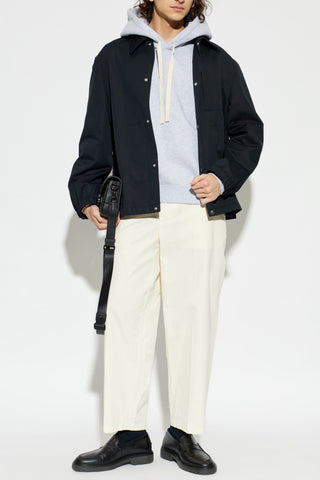 JIL SANDER GREY Hoodie 2
