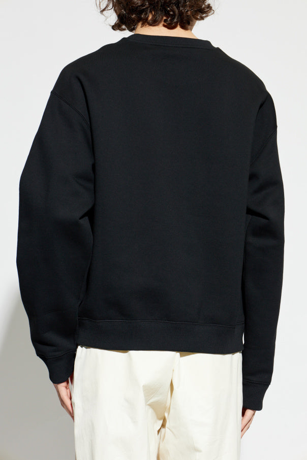 JIL SANDER BLACK Sweatshirt with logo 4
