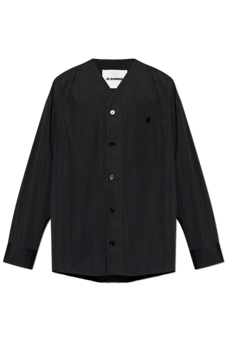 JIL SANDER+ BLACK Cotton shirt 1