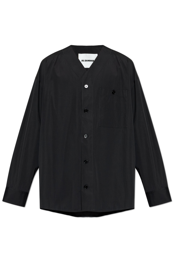 JIL SANDER+ BLACK Cotton shirt 1