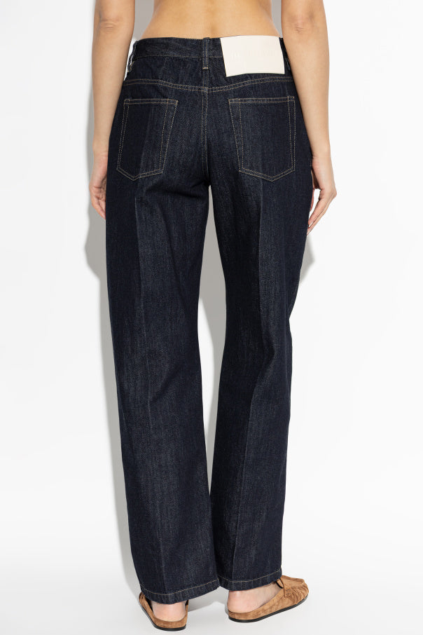 JIL SANDER Jeans with a crease 4