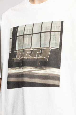 JIL SANDER WHITE T-shirt with print 5