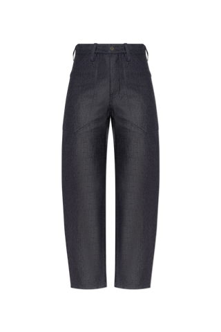 JIL SANDER+ NAVY BLUE Wide-leg jeans 1