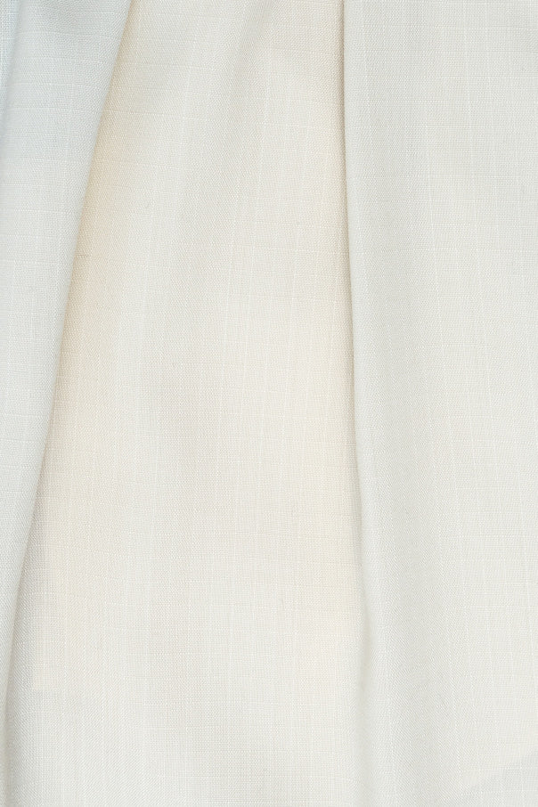 JIL SANDER cream Wool wide-leg trousers 5