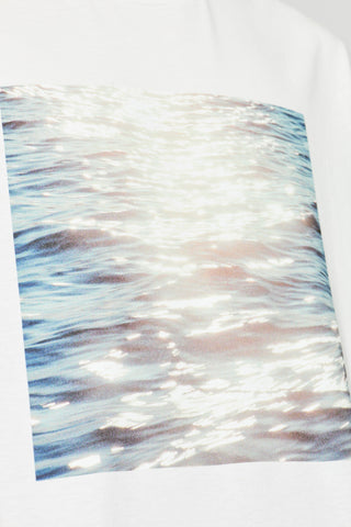 JIL SANDER WHITE T-shirt with print 5