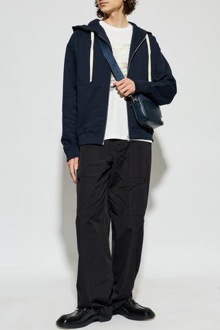 JIL SANDER NAVY BLUE Hoodie 2