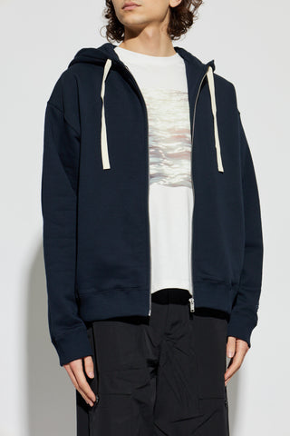 JIL SANDER NAVY BLUE Hoodie 3