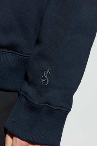JIL SANDER NAVY BLUE Hoodie 5