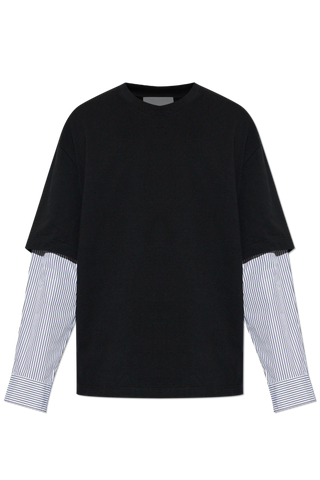 JIL SANDER BLACK Long sleeve T-shirt 1