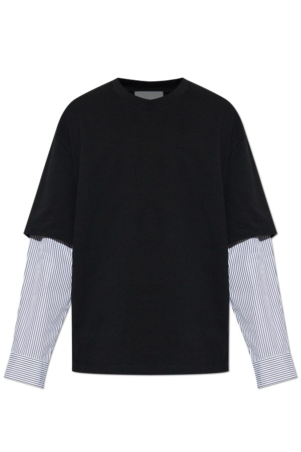 JIL SANDER BLACK Long sleeve T-shirt 1