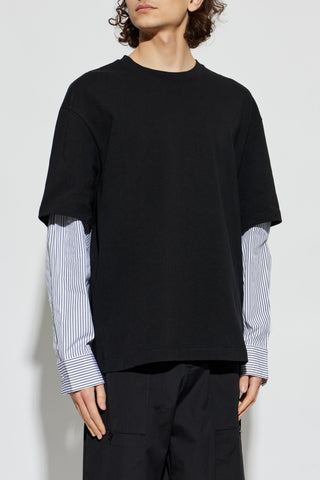JIL SANDER BLACK Long sleeve T-shirt 3