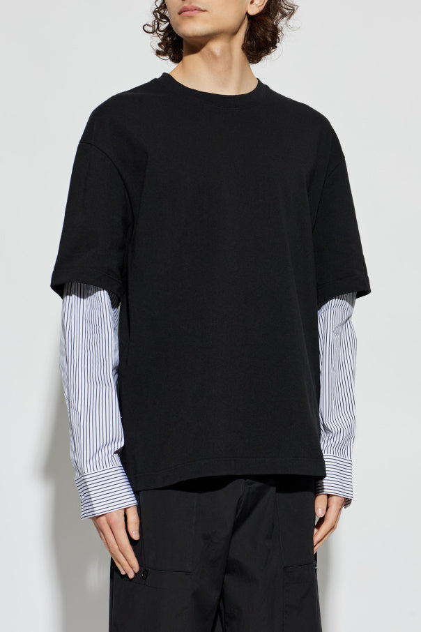 JIL SANDER BLACK Long sleeve T-shirt 3