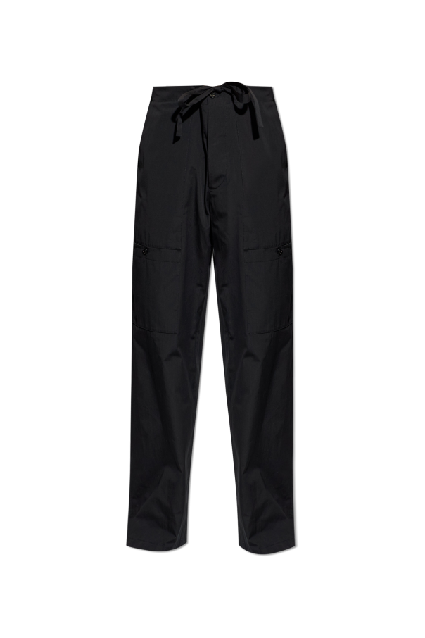 JIL SANDER+ BLACK 'Cargo' trousers 1