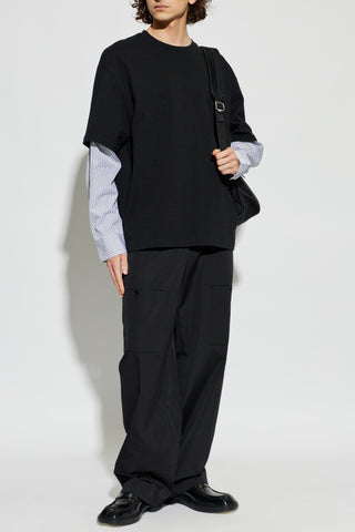 JIL SANDER+ BLACK 'Cargo' trousers 2