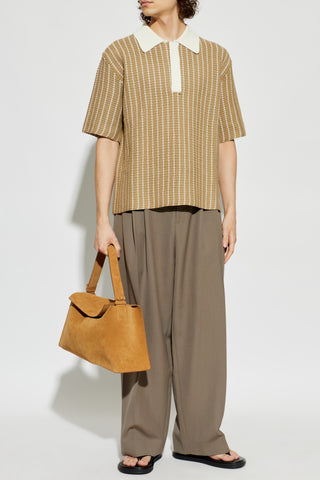 JIL SANDER beige Cotton polo 2