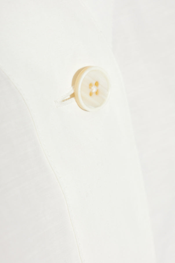 JIL SANDER+ WHITE V-neck shirt 5