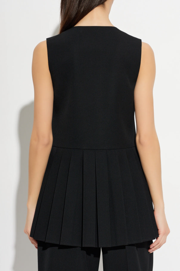 JIL SANDER BLACK Wool top 4