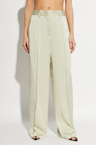 JIL SANDER GREEN Loose-fit trousers 3
