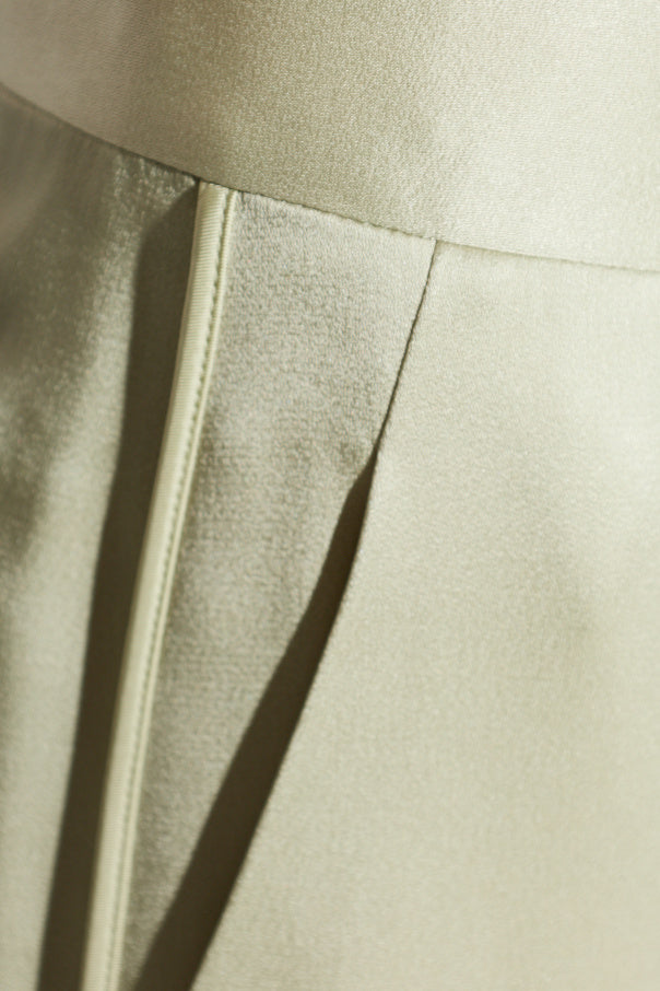 JIL SANDER GREEN Loose-fit trousers 5