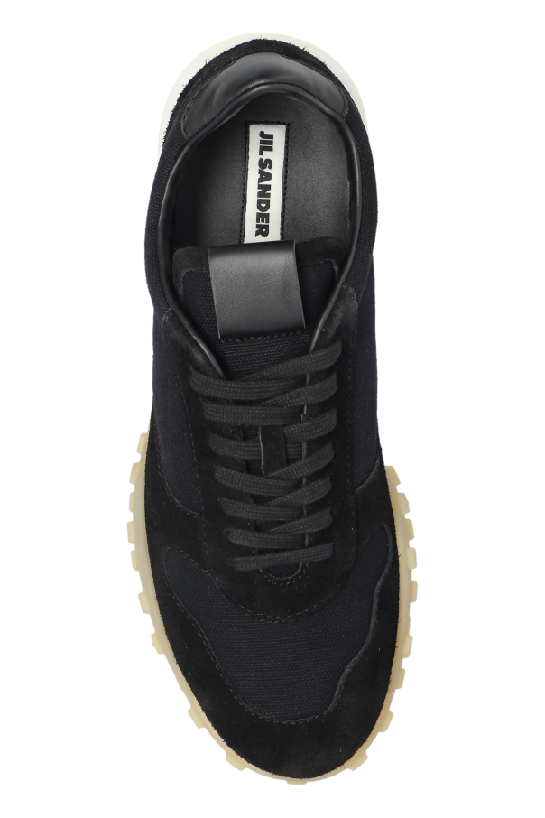 JIL SANDER BLACK Sports shoes 6