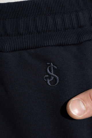 JIL SANDER NAVY BLUE Sweatpants with cuffed legs 5