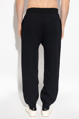 JIL SANDER BLACK Sweatpants with cuffed legs 4