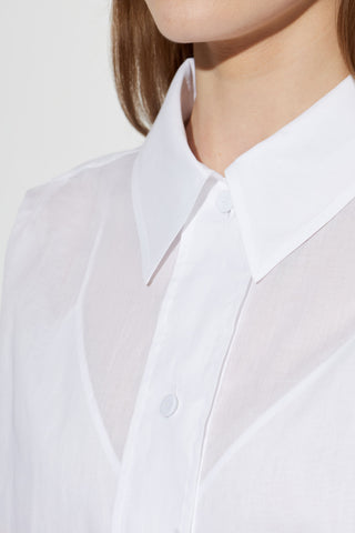 JIL SANDER WHITE Loose-fit shirt 5
