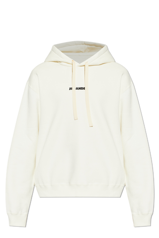 JIL SANDER cream Hoodie 1