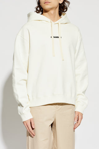 JIL SANDER cream Hoodie 3
