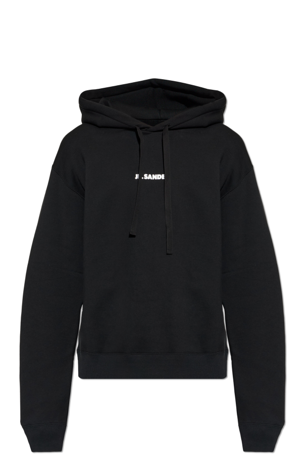 JIL SANDER BLACK Hoodie 1