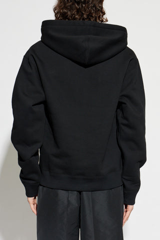 JIL SANDER BLACK Hoodie 4