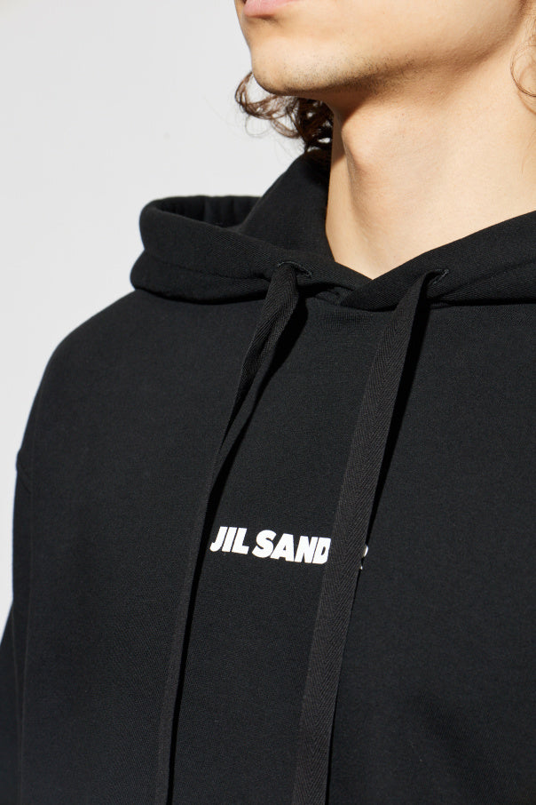 JIL SANDER BLACK Hoodie 5