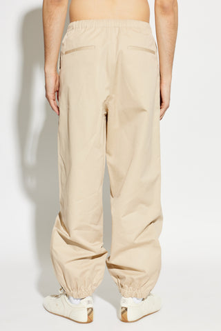 JIL SANDER beige Trousers with cuffs at the legs 4