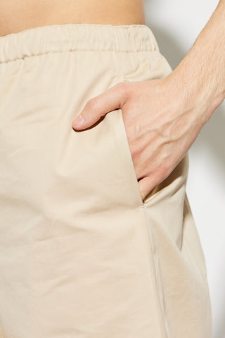 JIL SANDER beige Trousers with cuffs at the legs 5