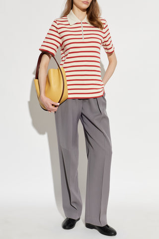 JIL SANDER+ RED Striped pattern polo 2
